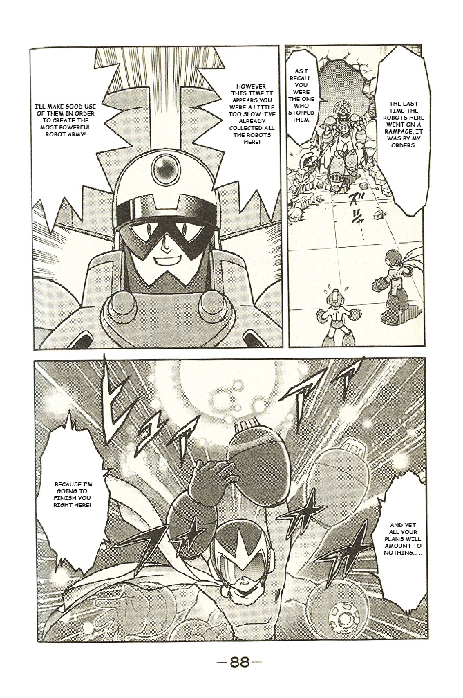 Mega Man & Bass - Vol.1 Chapter 2: The Strength Of King!! Blues Cleaved In Half!?