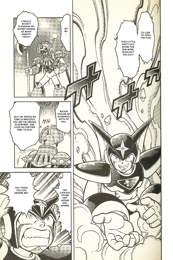 Mega Man & Bass - Vol.1 Chapter 2: The Strength Of King!! Blues Cleaved In Half!?