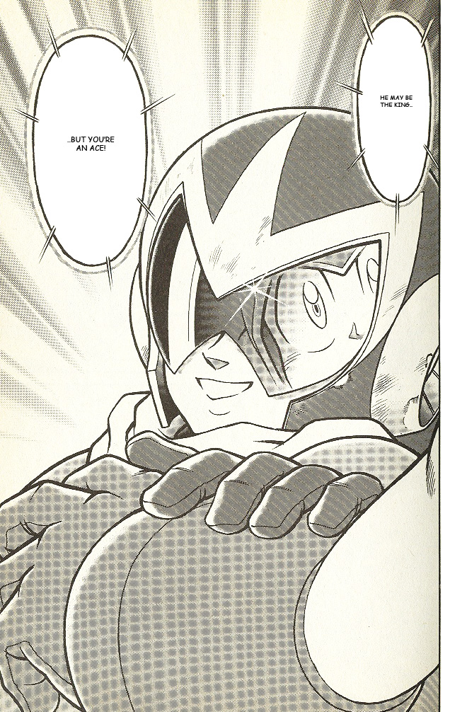 Mega Man & Bass - Vol.1 Chapter 2: The Strength Of King!! Blues Cleaved In Half!?