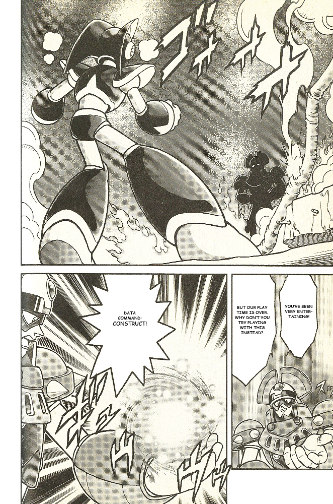 Mega Man & Bass - Vol.1 Chapter 2: The Strength Of King!! Blues Cleaved In Half!?