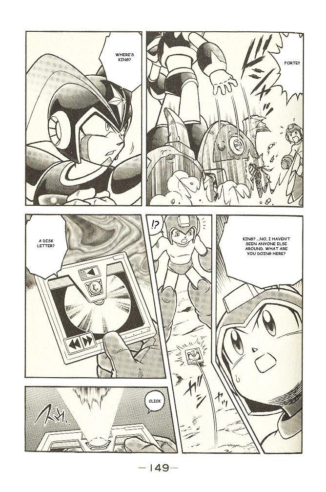 Mega Man & Bass - Vol.1 Chapter 4: Forte's Violent Rage!? The City Annihilated!?