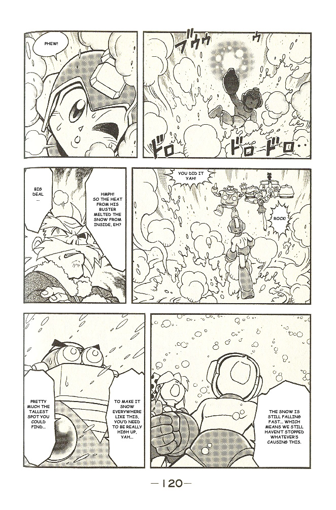 Mega Man & Bass - Vol.1 Chapter 3: Paranormal Phenomenon!? It's Snowing In Summer!!