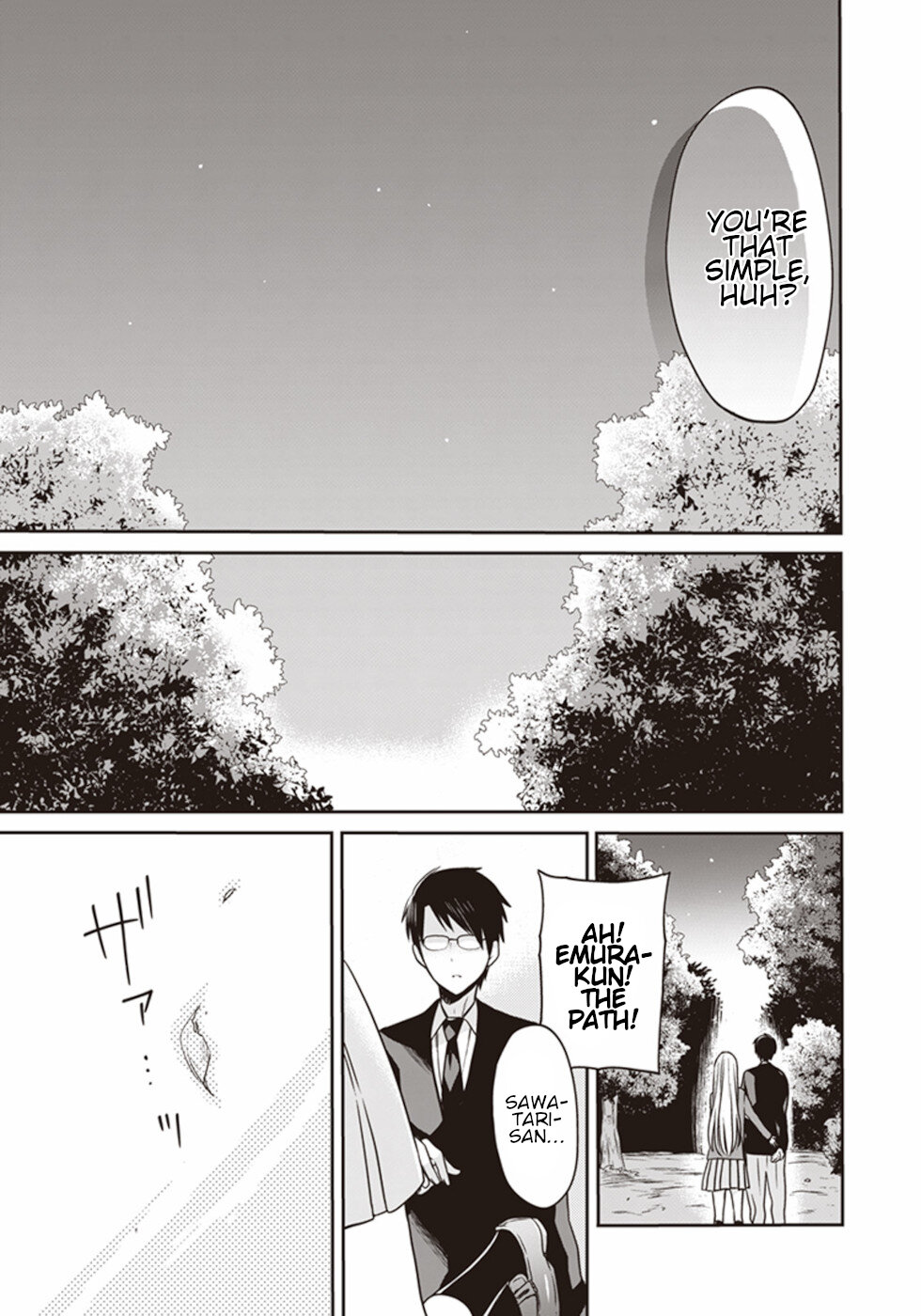 S Watari-San To M Mura-Kun - Chapter 15: We Got Lost On This Path Didn't We, Sawatari-San?