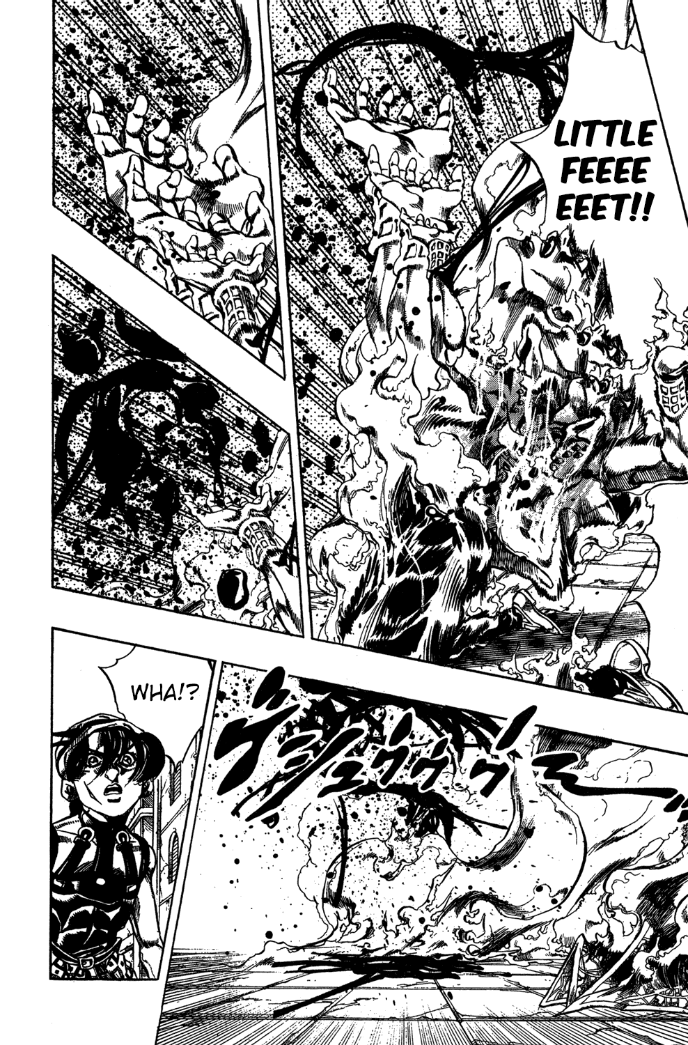 Jojo's Bizarre Adventure Part 5 - Vento Aureo - Vol.5 Chapter 38: Narancia's Aerosmith Part 8