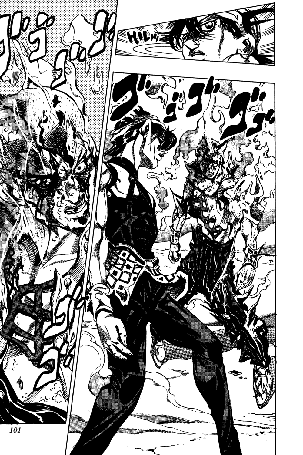 Jojo's Bizarre Adventure Part 5 - Vento Aureo - Vol.5 Chapter 38: Narancia's Aerosmith Part 8