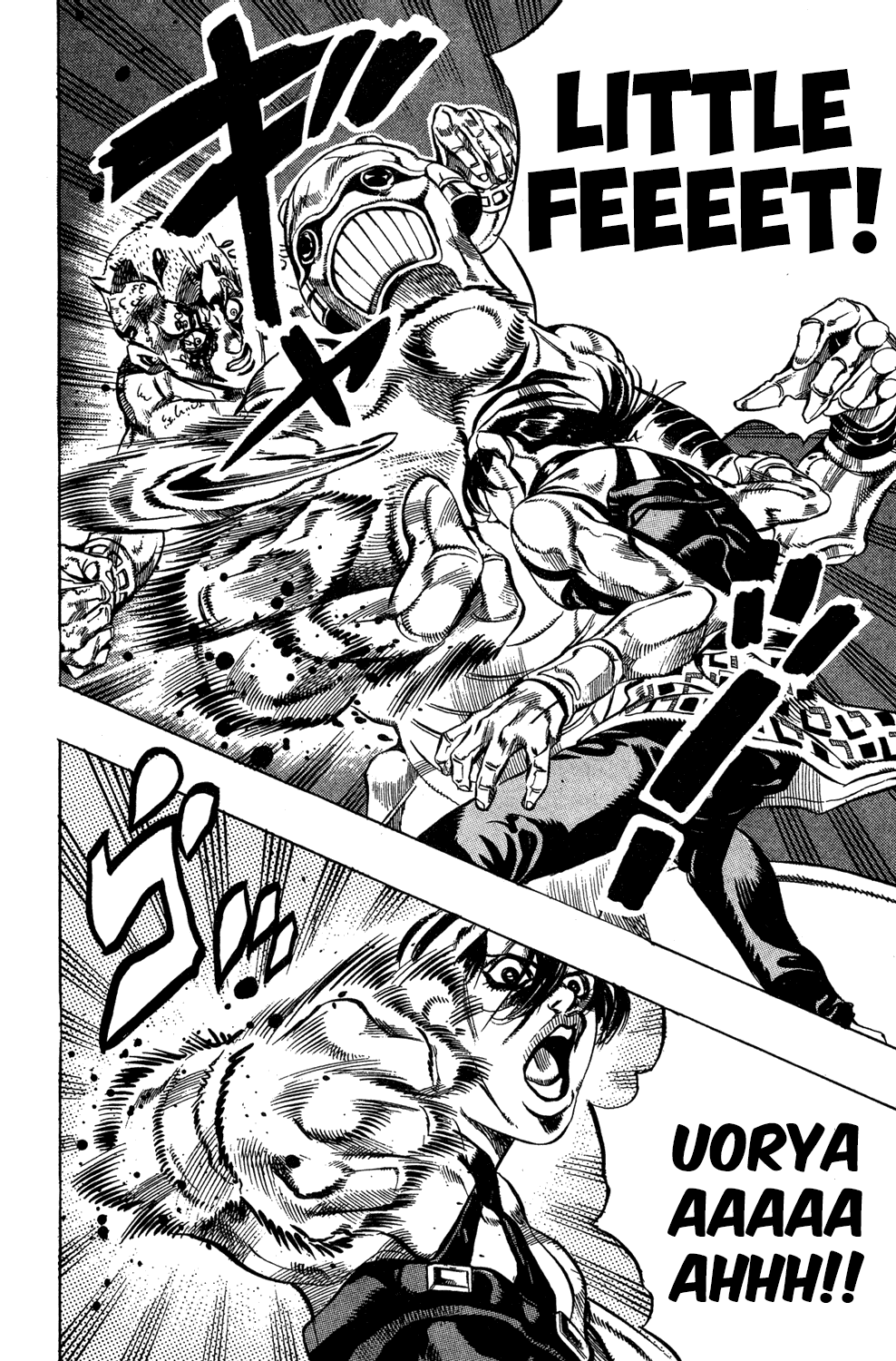 Jojo's Bizarre Adventure Part 5 - Vento Aureo - Vol.5 Chapter 38: Narancia's Aerosmith Part 8