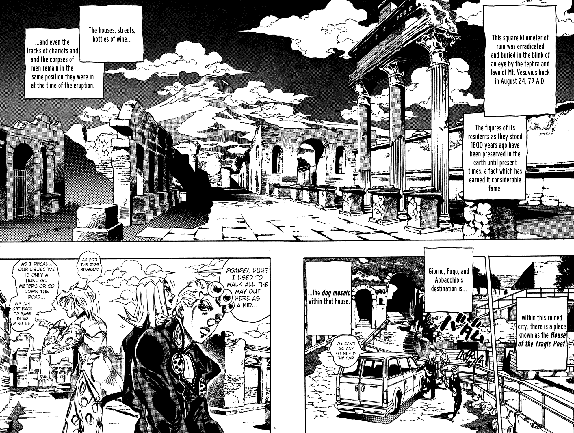 Jojo's Bizarre Adventure Part 5 - Vento Aureo - Vol.5 Chapter 39: Second Order From The Boss: Retrieve The Key!