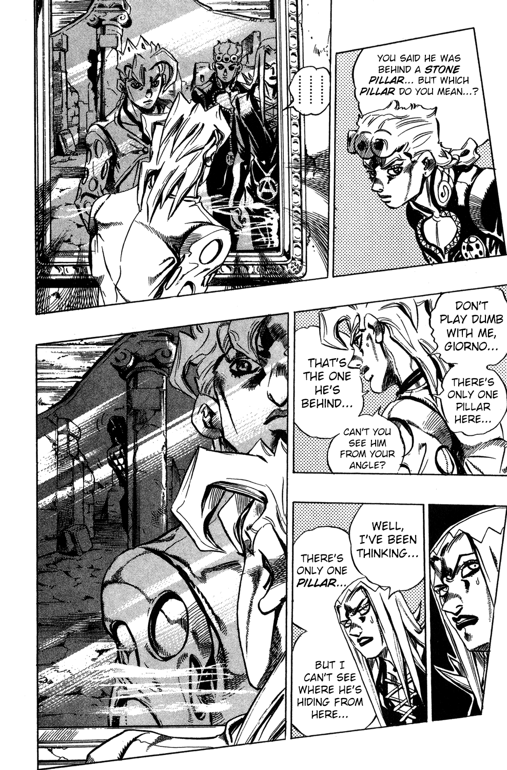 Jojo's Bizarre Adventure Part 5 - Vento Aureo - Vol.5 Chapter 39: Second Order From The Boss: Retrieve The Key!