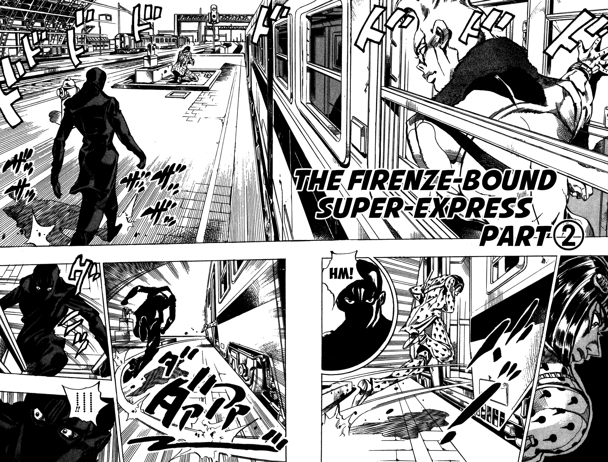 Jojo's Bizarre Adventure Part 5 - Vento Aureo - Vol.6 Chapter 48: The Firenze-Bound Super Express Part 2