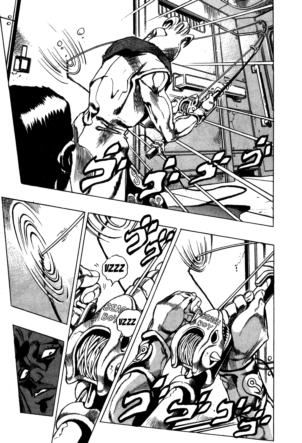 Jojo's Bizarre Adventure Part 5 - Vento Aureo - Vol.6 Chapter 48: The Firenze-Bound Super Express Part 2