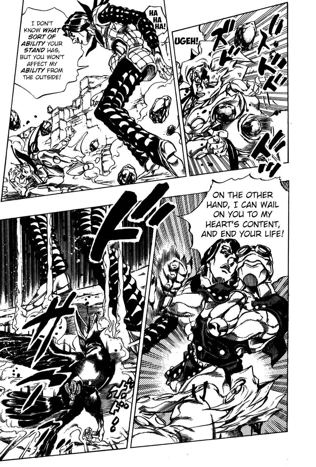 Jojo's Bizarre Adventure Part 5 - Vento Aureo - Vol.5 Chapter 41: Man In The Mirror And Purple Haze Part 2