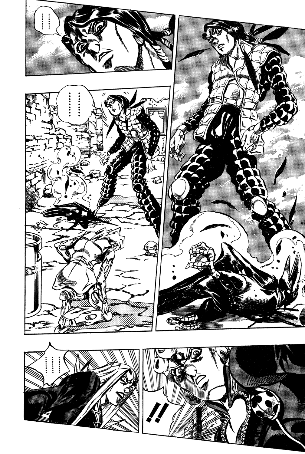 Jojo's Bizarre Adventure Part 5 - Vento Aureo - Vol.5 Chapter 41: Man In The Mirror And Purple Haze Part 2