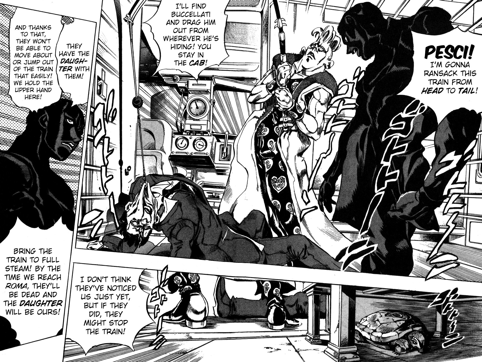 Jojo's Bizarre Adventure Part 5 - Vento Aureo - Vol.6 Chapter 49: The Grateful Dead Part 1