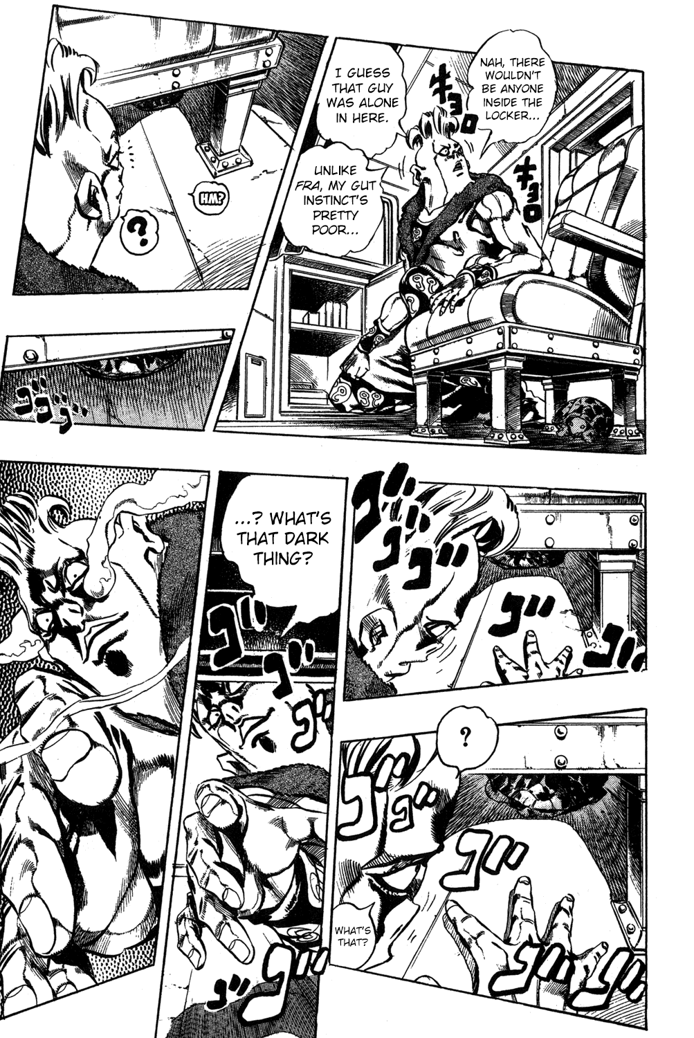 Jojo's Bizarre Adventure Part 5 - Vento Aureo - Vol.6 Chapter 49: The Grateful Dead Part 1