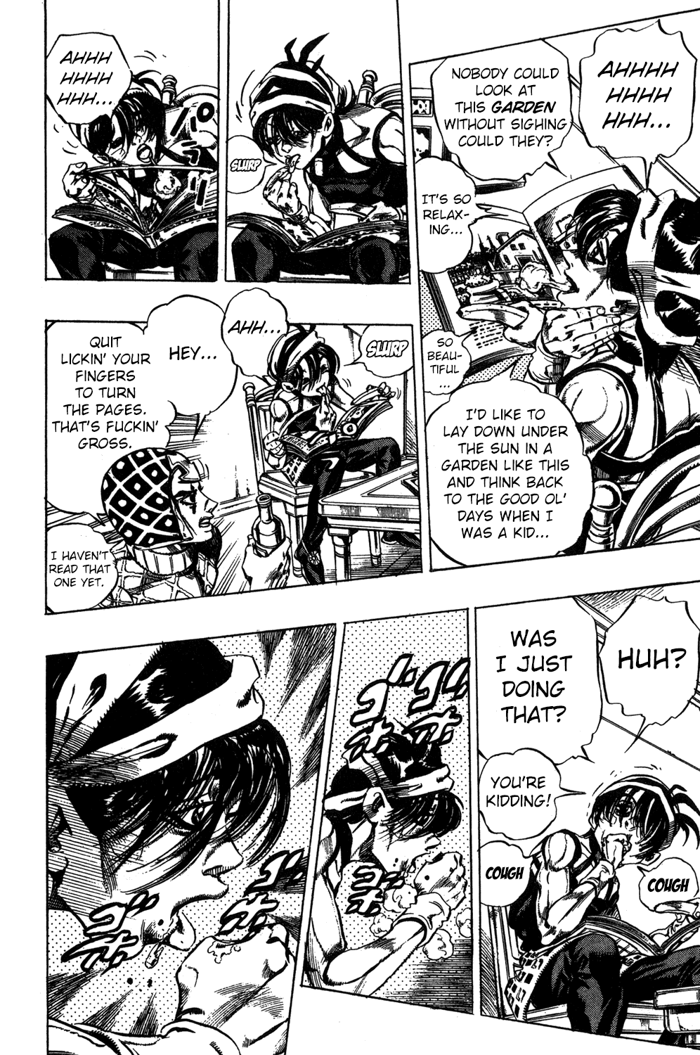 Jojo's Bizarre Adventure Part 5 - Vento Aureo - Vol.6 Chapter 49: The Grateful Dead Part 1