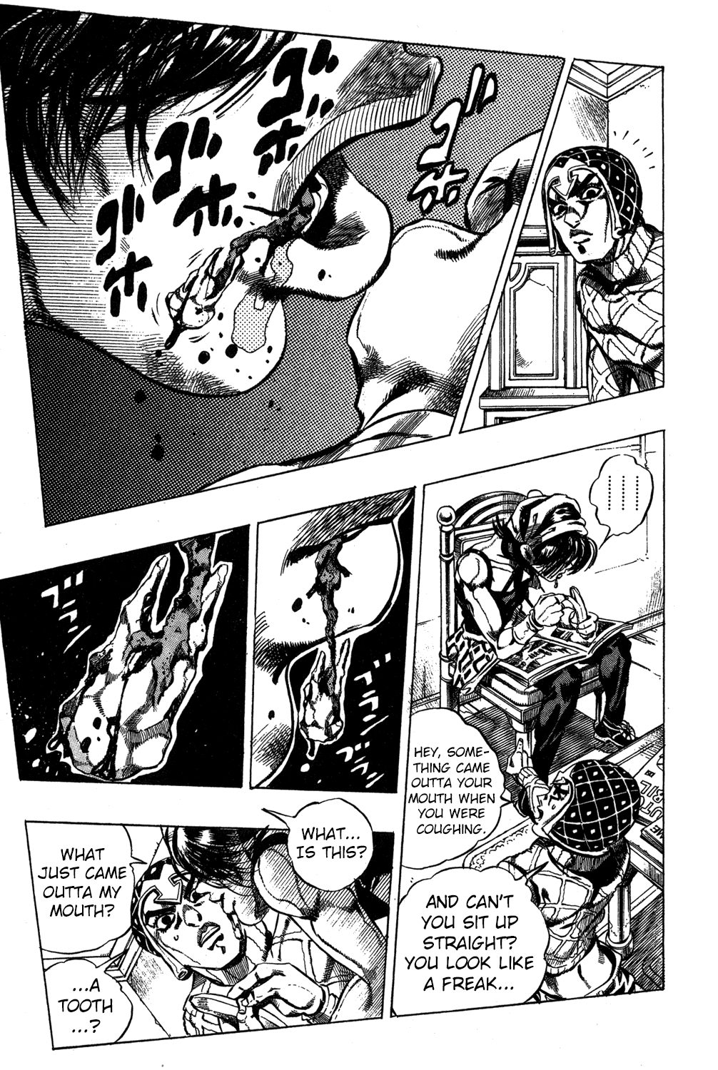 Jojo's Bizarre Adventure Part 5 - Vento Aureo - Vol.6 Chapter 49: The Grateful Dead Part 1