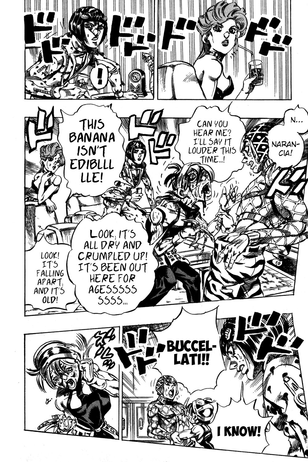 Jojo's Bizarre Adventure Part 5 - Vento Aureo - Vol.6 Chapter 49: The Grateful Dead Part 1