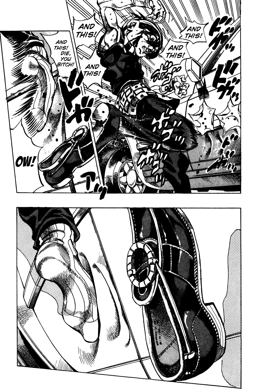 Jojo's Bizarre Adventure Part 5 - Vento Aureo - Vol.4 Chapter 32: Narancia's Aerosmith Part 2