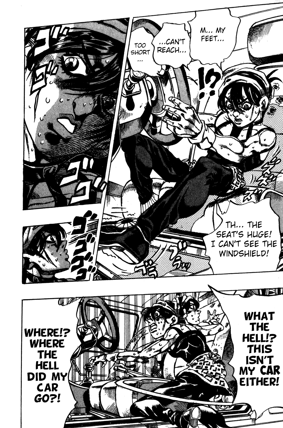 Jojo's Bizarre Adventure Part 5 - Vento Aureo - Vol.4 Chapter 32: Narancia's Aerosmith Part 2