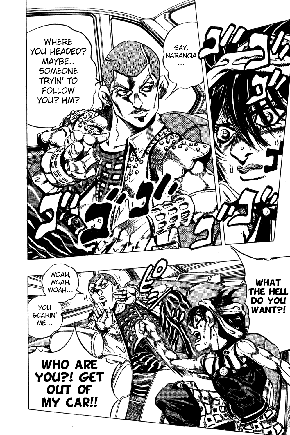 Jojo's Bizarre Adventure Part 5 - Vento Aureo - Vol.4 Chapter 31: Narancia's Aerosmith Part 1