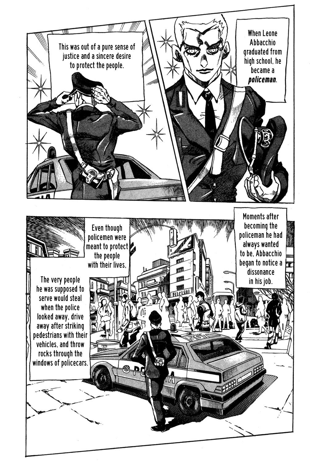 Jojo's Bizarre Adventure Part 5 - Vento Aureo - Vol.6 Chapter 45: Man In The Mirror And Purple Haze Part 6