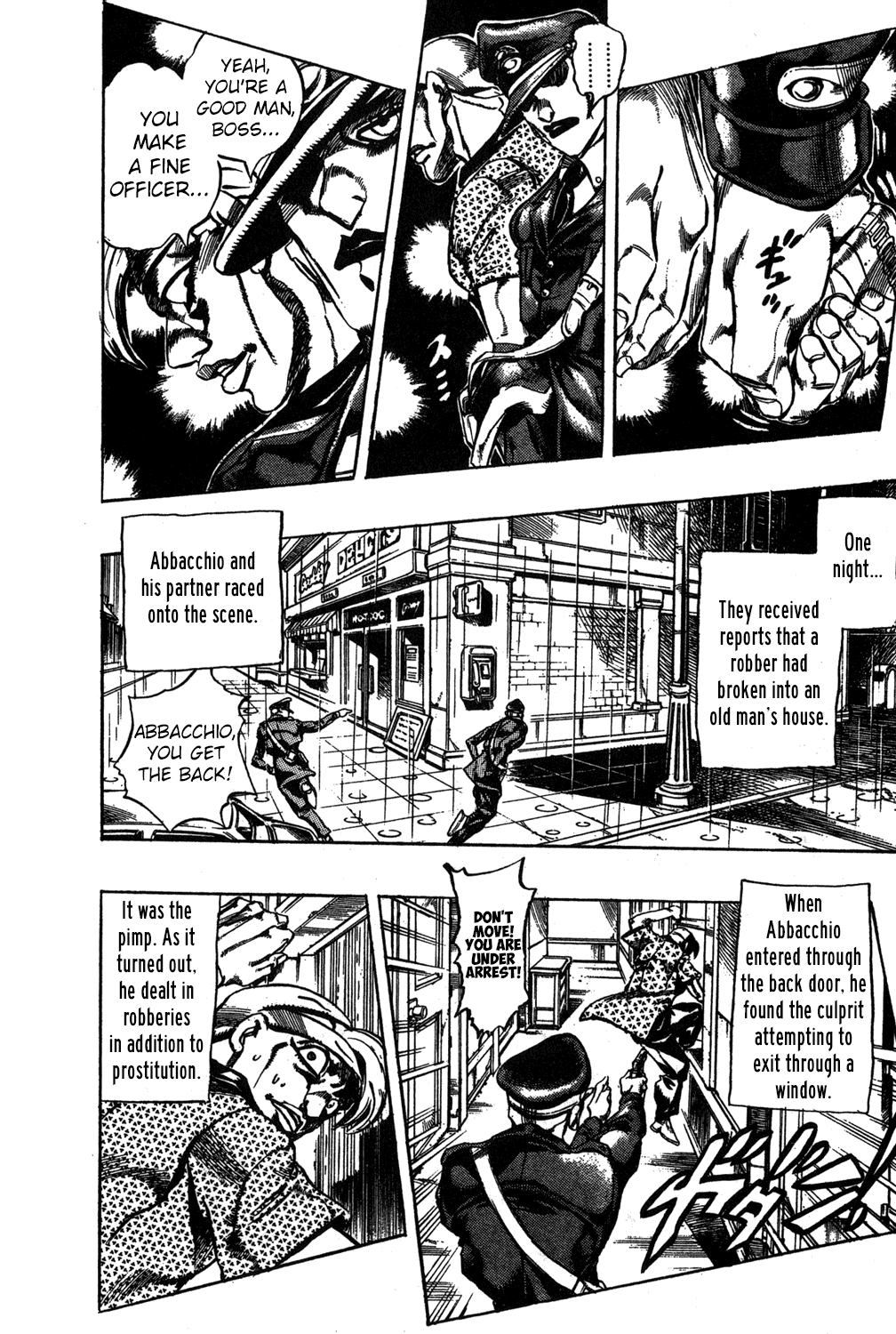 Jojo's Bizarre Adventure Part 5 - Vento Aureo - Vol.6 Chapter 45: Man In The Mirror And Purple Haze Part 6