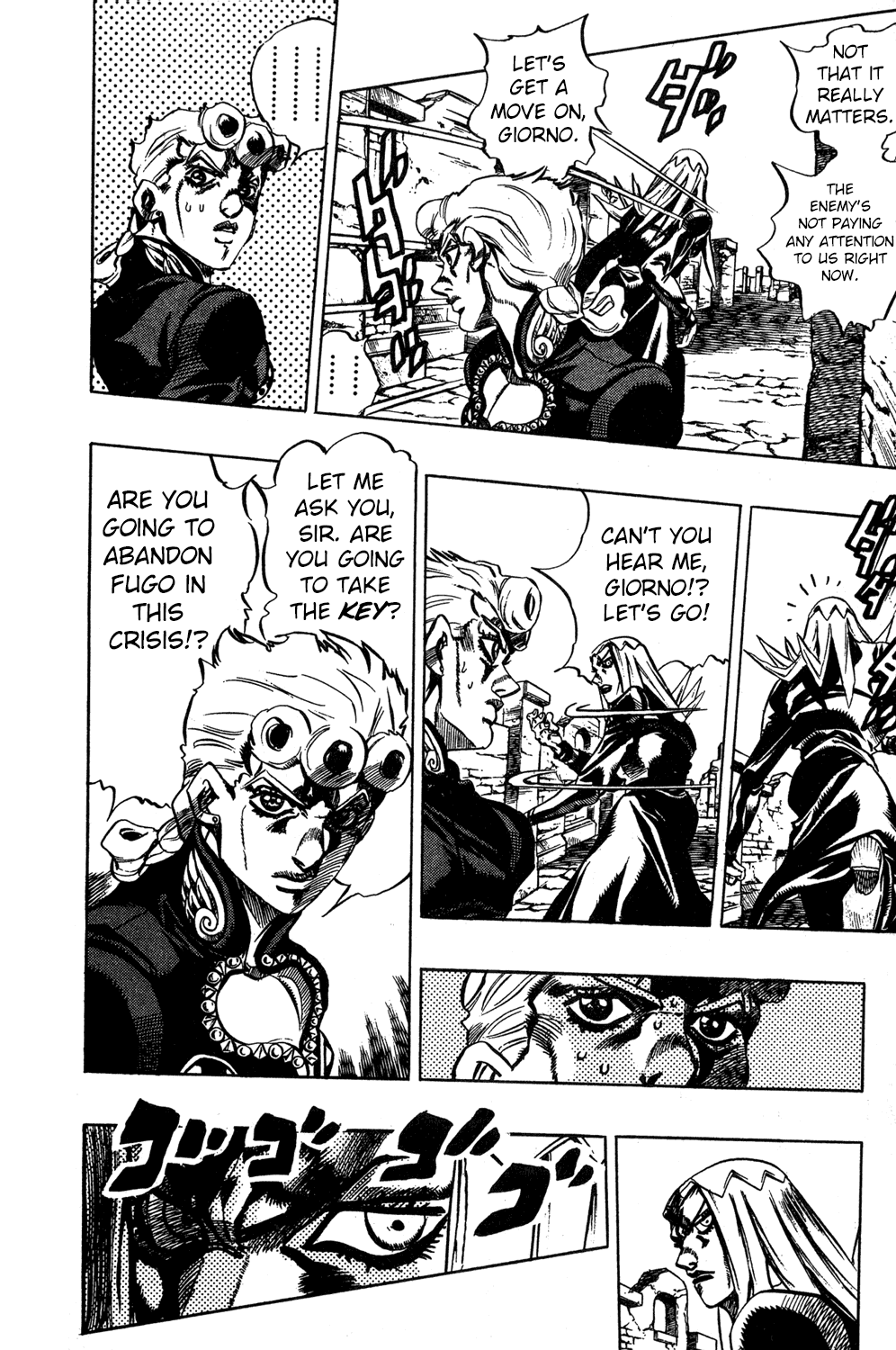 Jojo's Bizarre Adventure Part 5 - Vento Aureo - Vol.5 Chapter 42: Man In The Mirror And Purple Haze Part 3