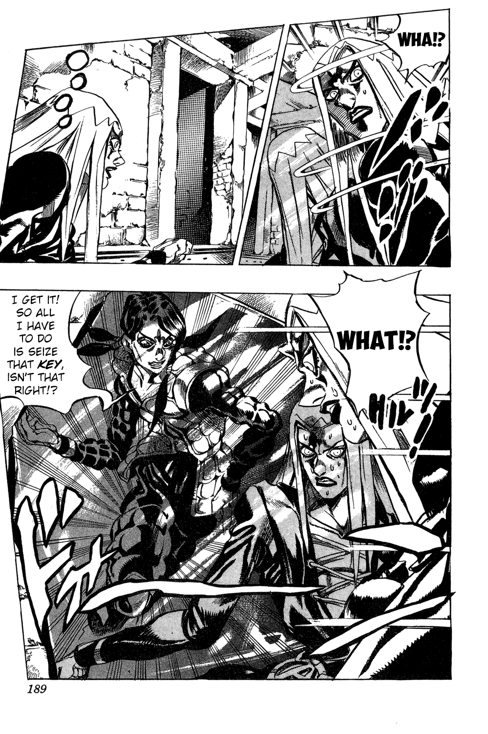 Jojo's Bizarre Adventure Part 5 - Vento Aureo - Vol.5 Chapter 42: Man In The Mirror And Purple Haze Part 3