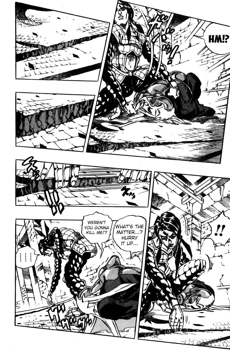 Jojo's Bizarre Adventure Part 5 - Vento Aureo - Vol.6 Chapter 44: Man In The Mirror And Purple Haze Part 5