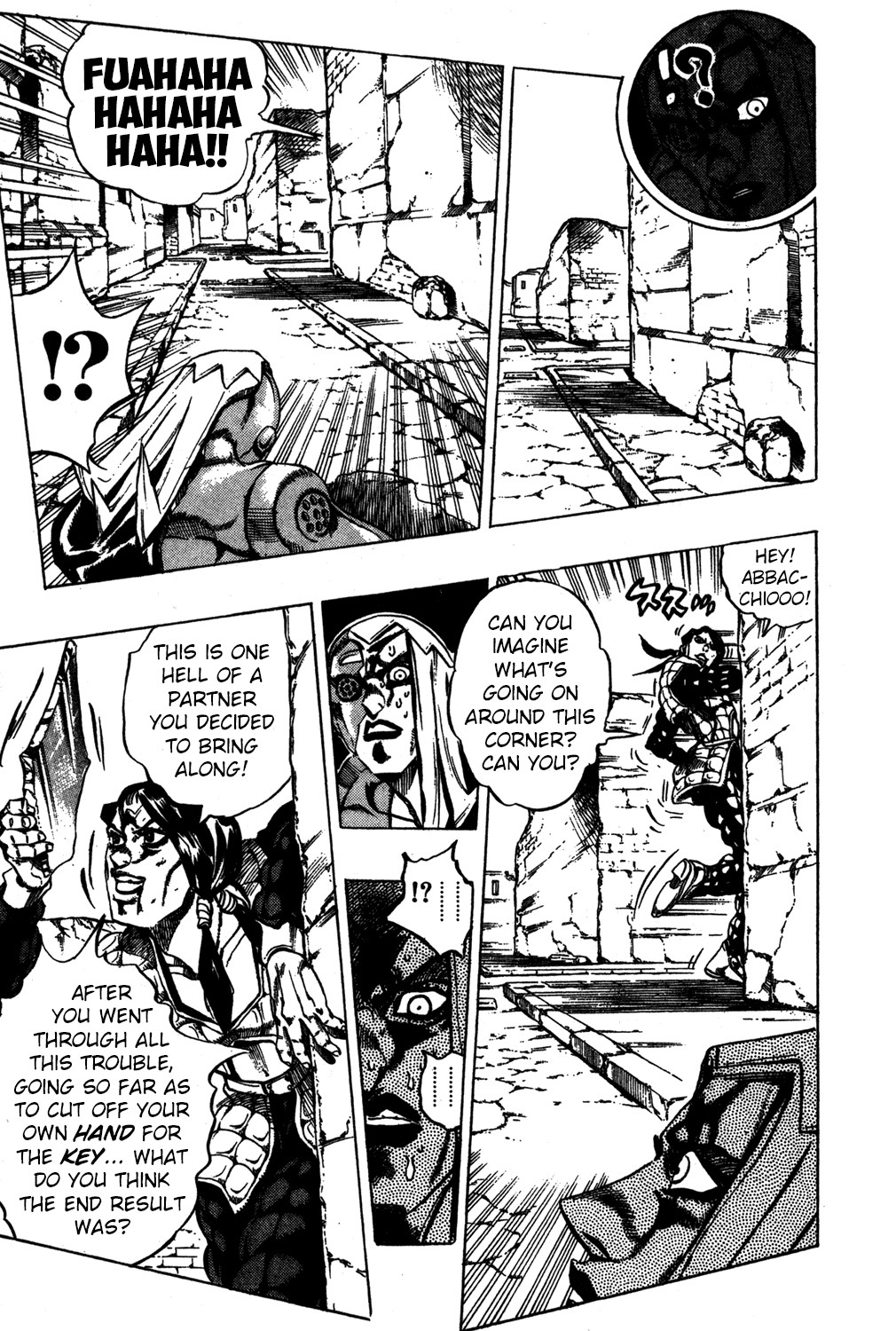 Jojo's Bizarre Adventure Part 5 - Vento Aureo - Vol.6 Chapter 44: Man In The Mirror And Purple Haze Part 5