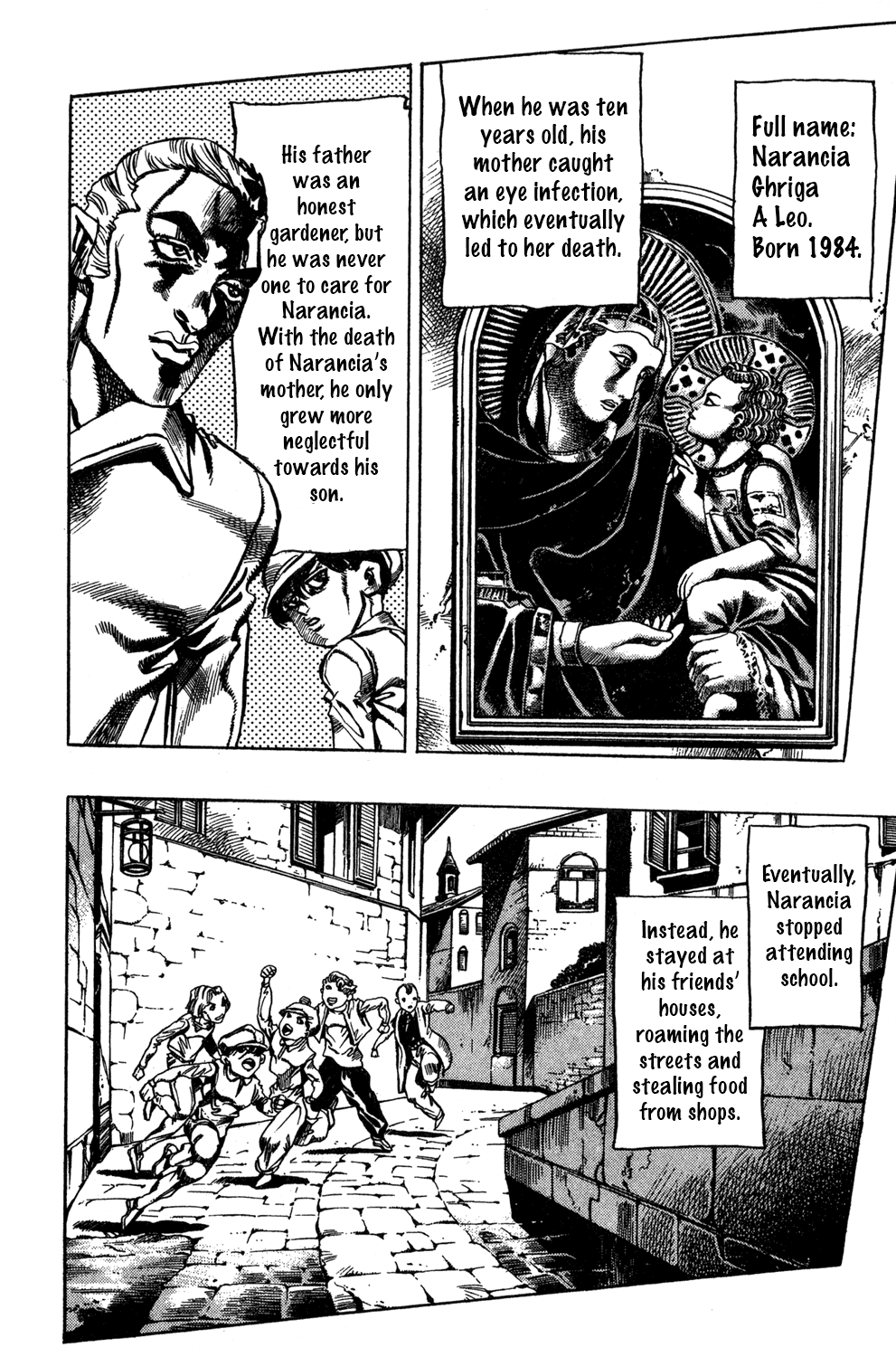 Jojo's Bizarre Adventure Part 5 - Vento Aureo - Vol.4 Chapter 33: Narancia's Aerosmith Part 3