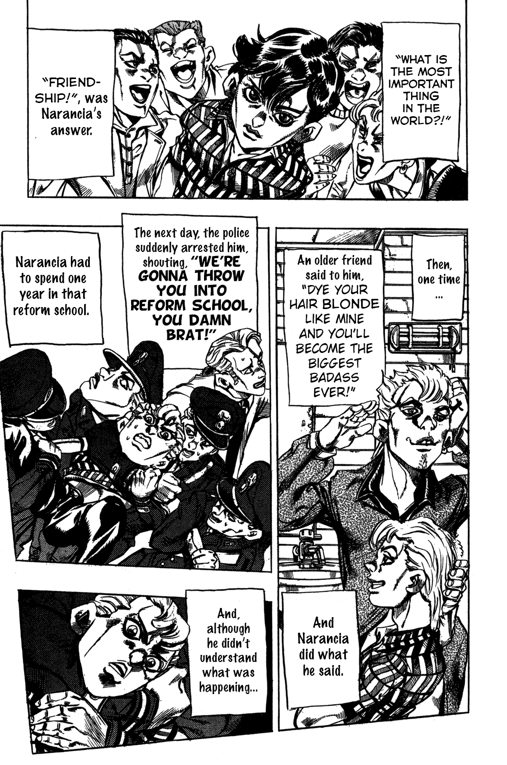 Jojo's Bizarre Adventure Part 5 - Vento Aureo - Vol.4 Chapter 33: Narancia's Aerosmith Part 3