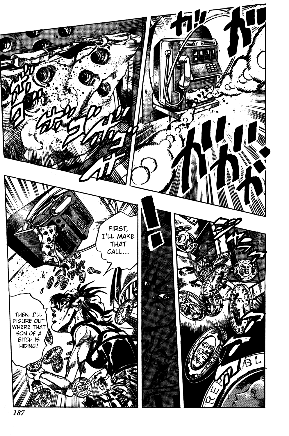 Jojo's Bizarre Adventure Part 5 - Vento Aureo - Vol.4 Chapter 33: Narancia's Aerosmith Part 3