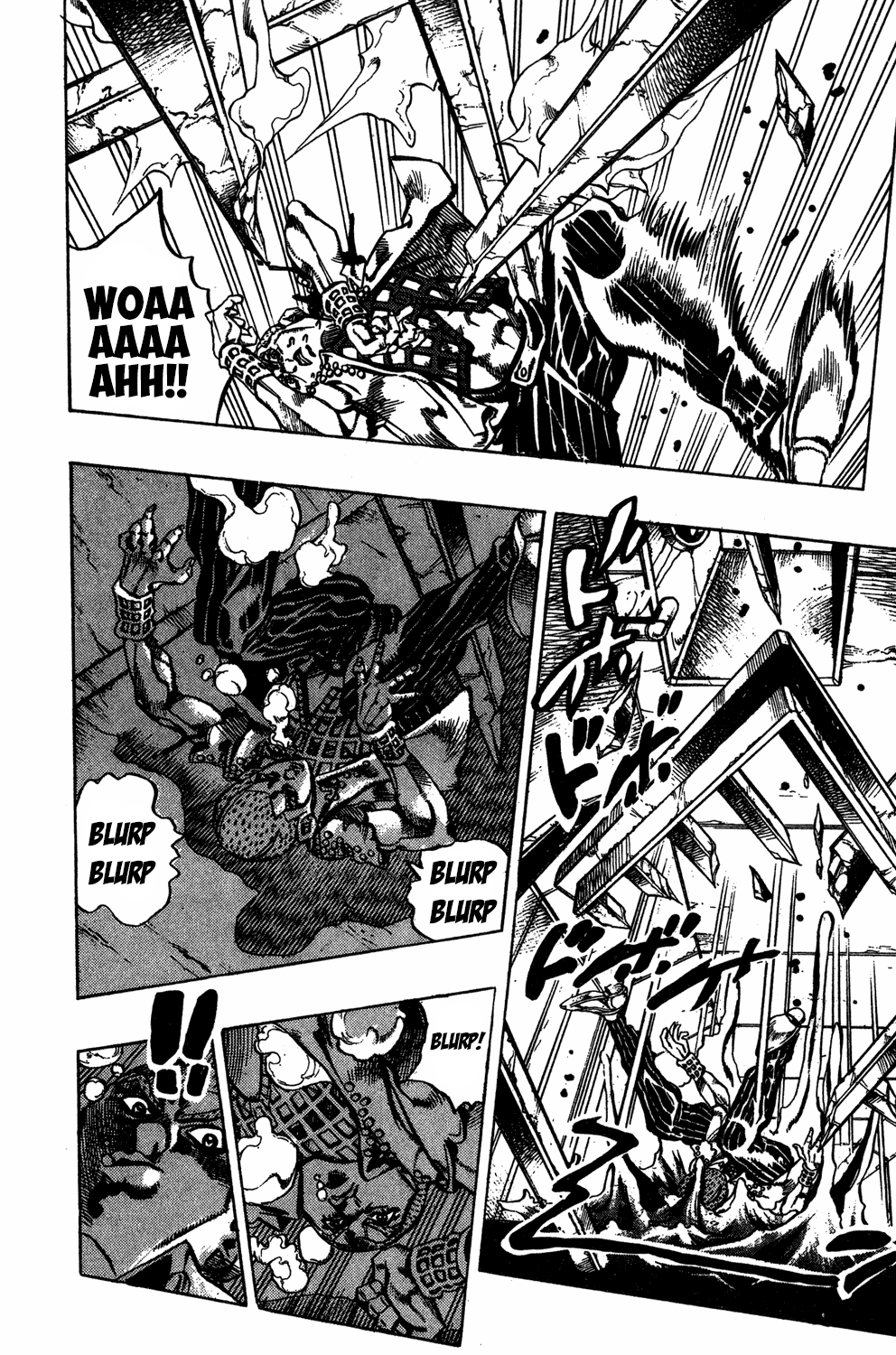 Jojo's Bizarre Adventure Part 5 - Vento Aureo - Vol.5 Chapter 35: Narancia's Aerosmith Part 5