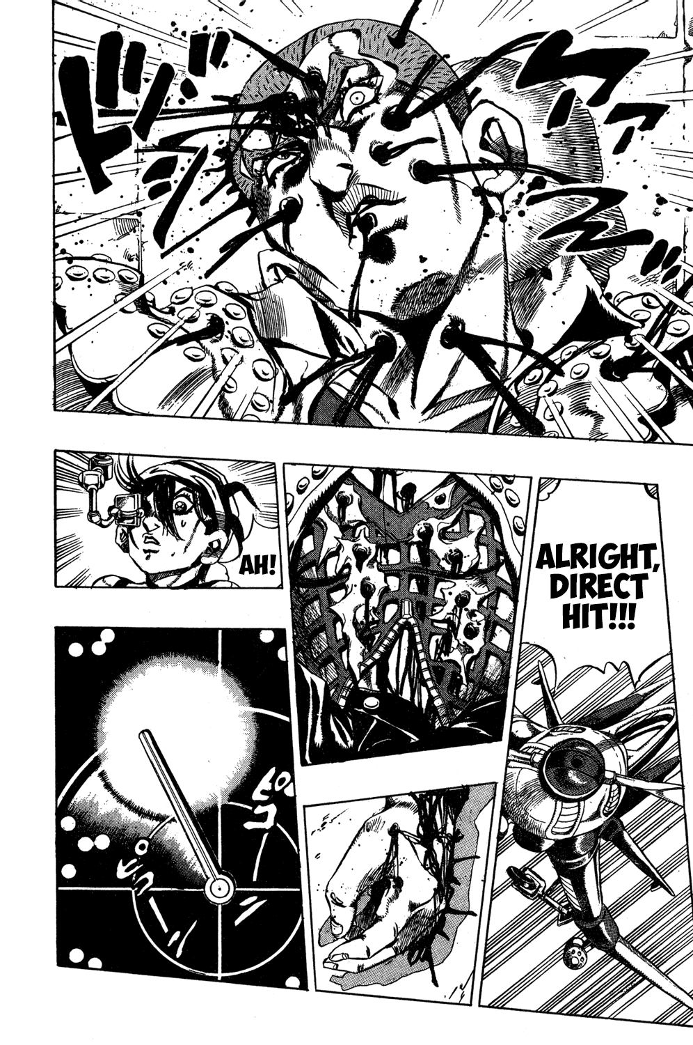 Jojo's Bizarre Adventure Part 5 - Vento Aureo - Vol.5 Chapter 35: Narancia's Aerosmith Part 5