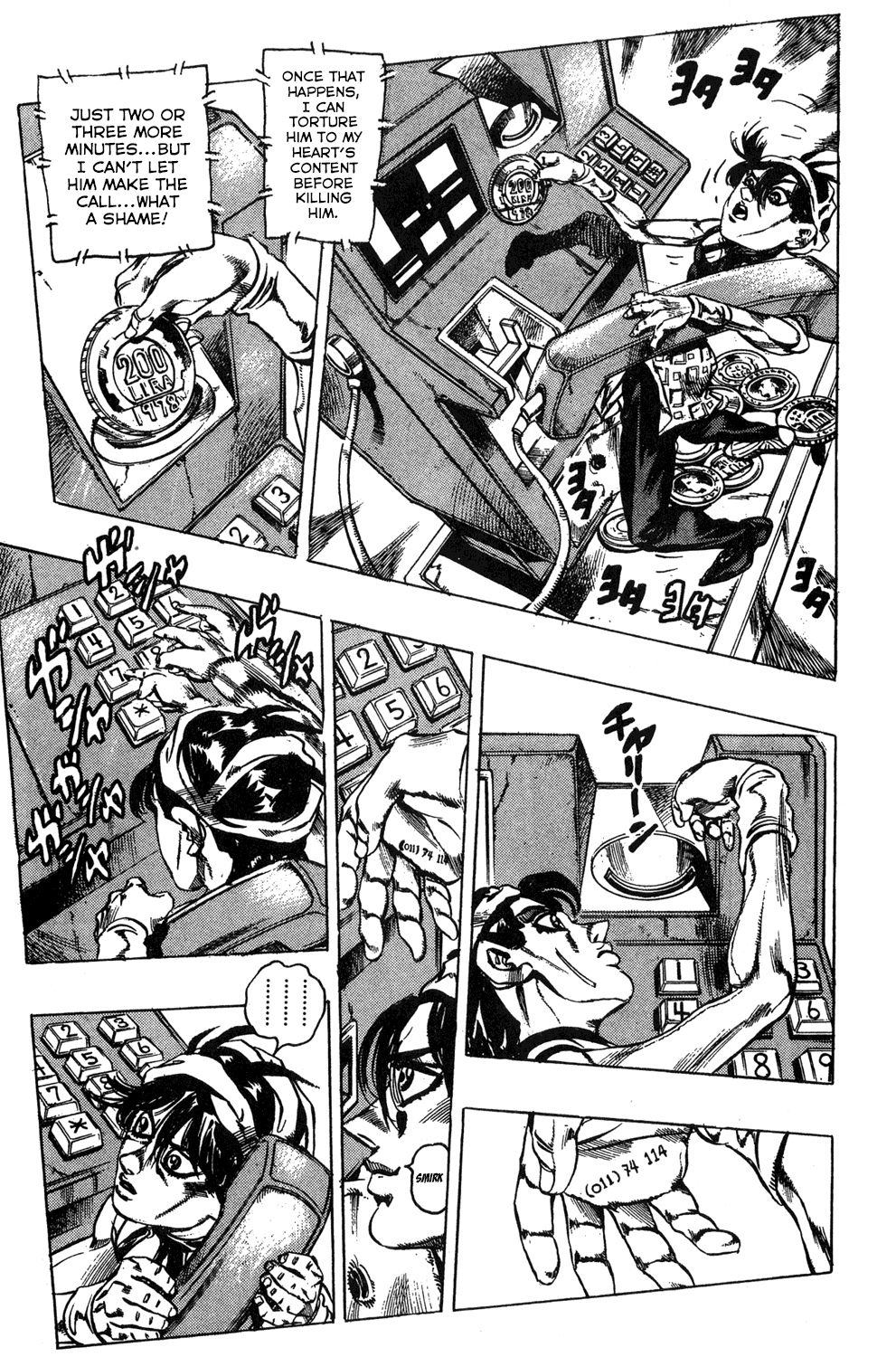 Jojo's Bizarre Adventure Part 5 - Vento Aureo - Vol.5 Chapter 34: Narancia's Aerosmith Part 4