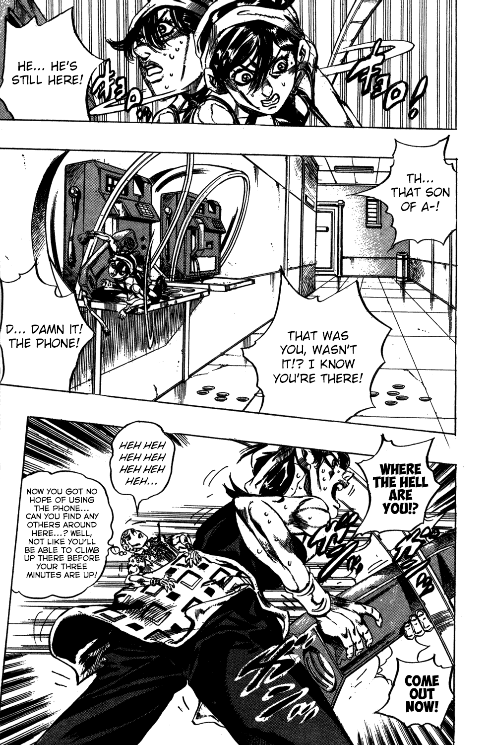 Jojo's Bizarre Adventure Part 5 - Vento Aureo - Vol.5 Chapter 34: Narancia's Aerosmith Part 4