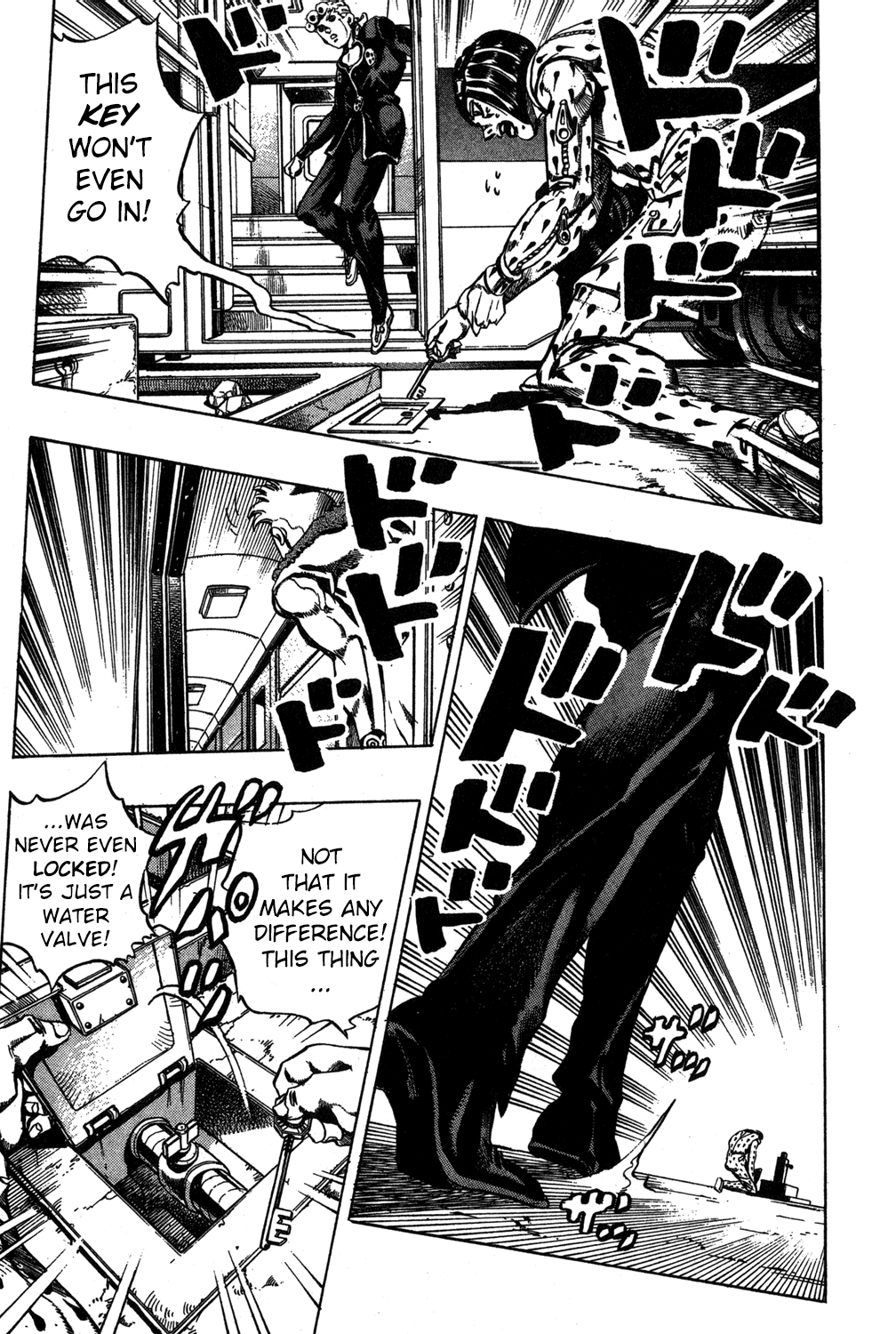 Jojo's Bizarre Adventure Part 5 - Vento Aureo - Vol.6 Chapter 47: The Firenze-Bound Super Express Part 1