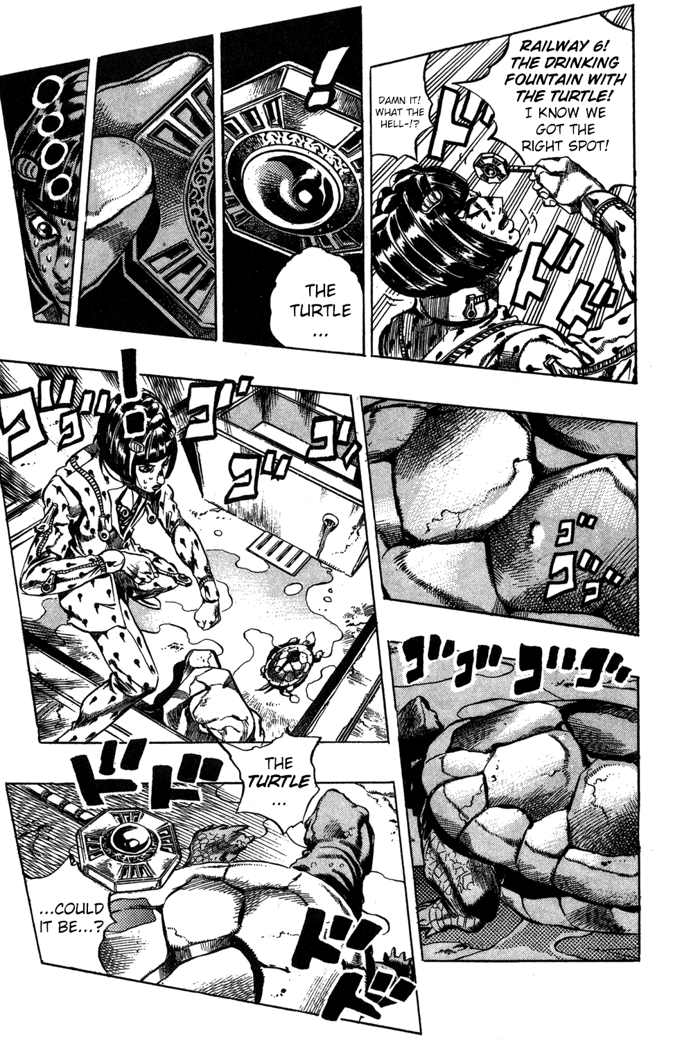 Jojo's Bizarre Adventure Part 5 - Vento Aureo - Vol.6 Chapter 47: The Firenze-Bound Super Express Part 1