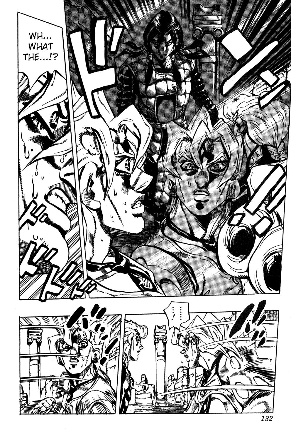 Jojo's Bizarre Adventure Part 5 - Vento Aureo - Vol.5 Chapter 40: Man In The Mirror And Purple Haze Part 1