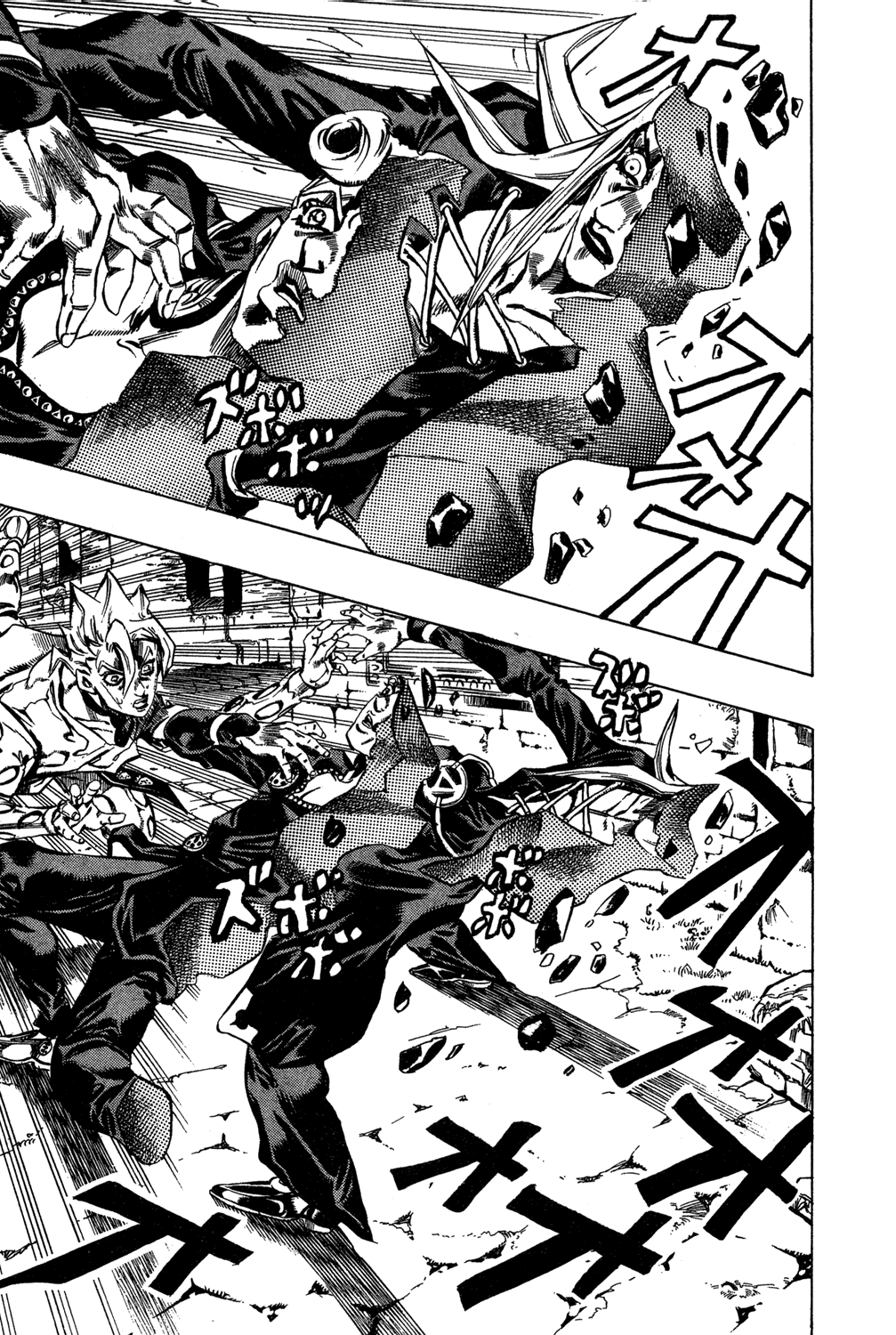 Jojo's Bizarre Adventure Part 5 - Vento Aureo - Vol.5 Chapter 40: Man In The Mirror And Purple Haze Part 1