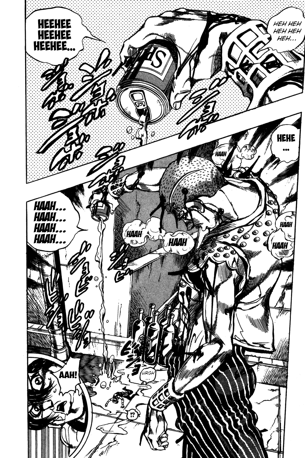 Jojo's Bizarre Adventure Part 5 - Vento Aureo - Vol.5 Chapter 36: Narancia's Aerosmith Part 6