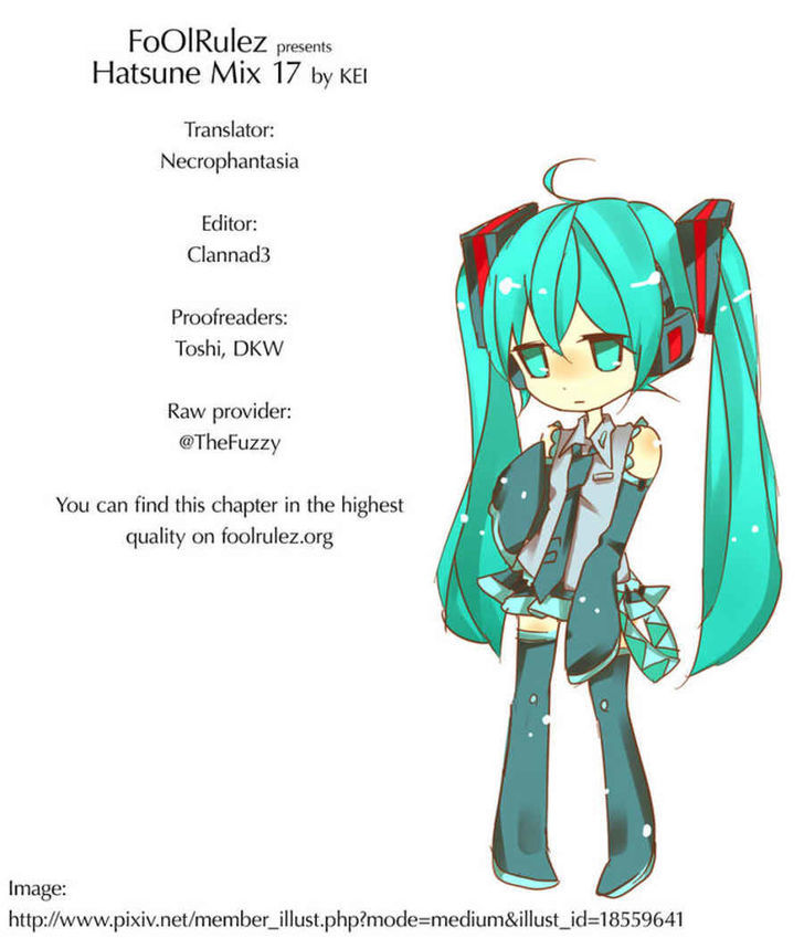 Hatsune Mix - Vol.3 Chapter 20 : 20Th Song - Hina Mix