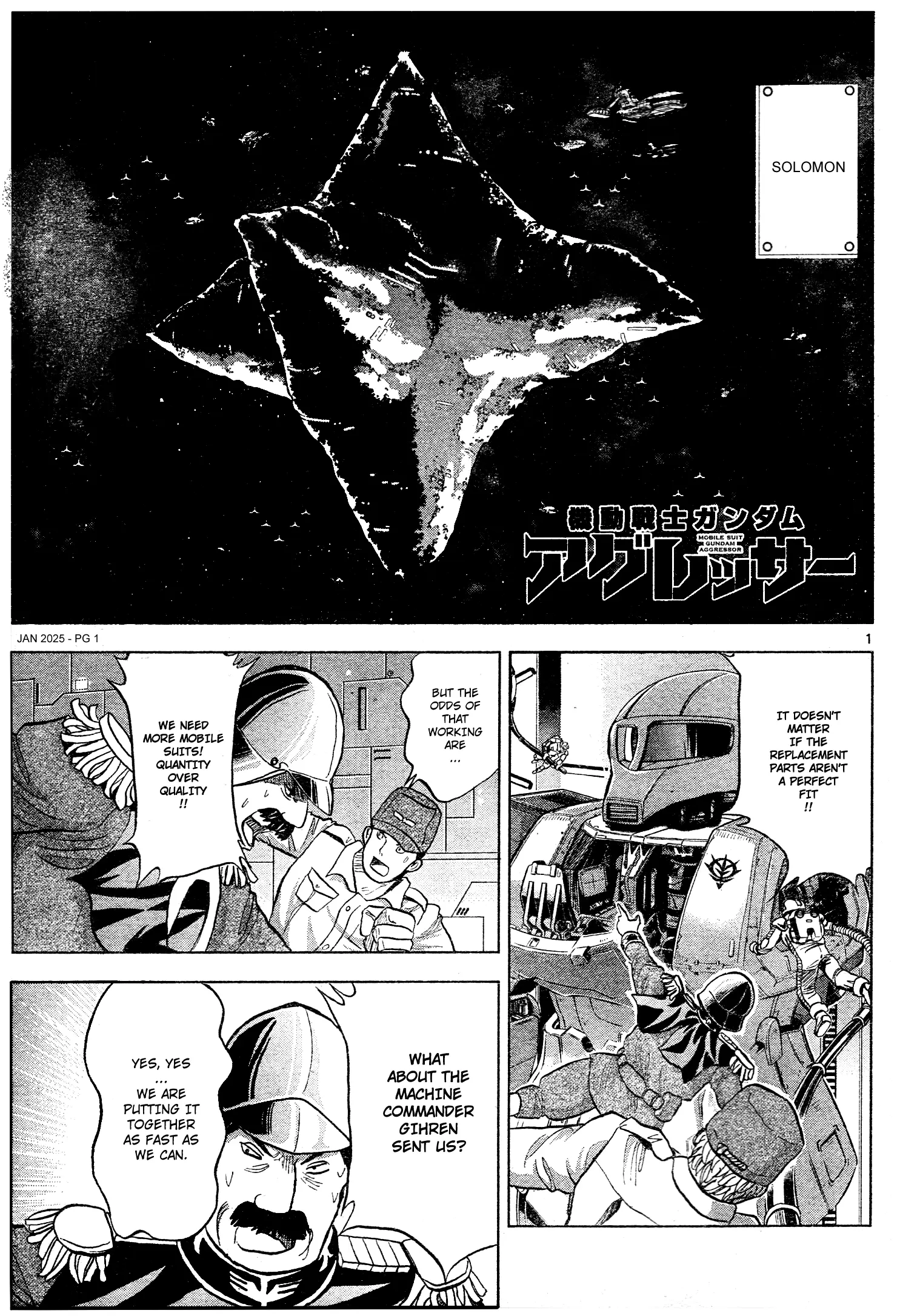 Mobile Suit Gundam Aggressor - Chapter 113