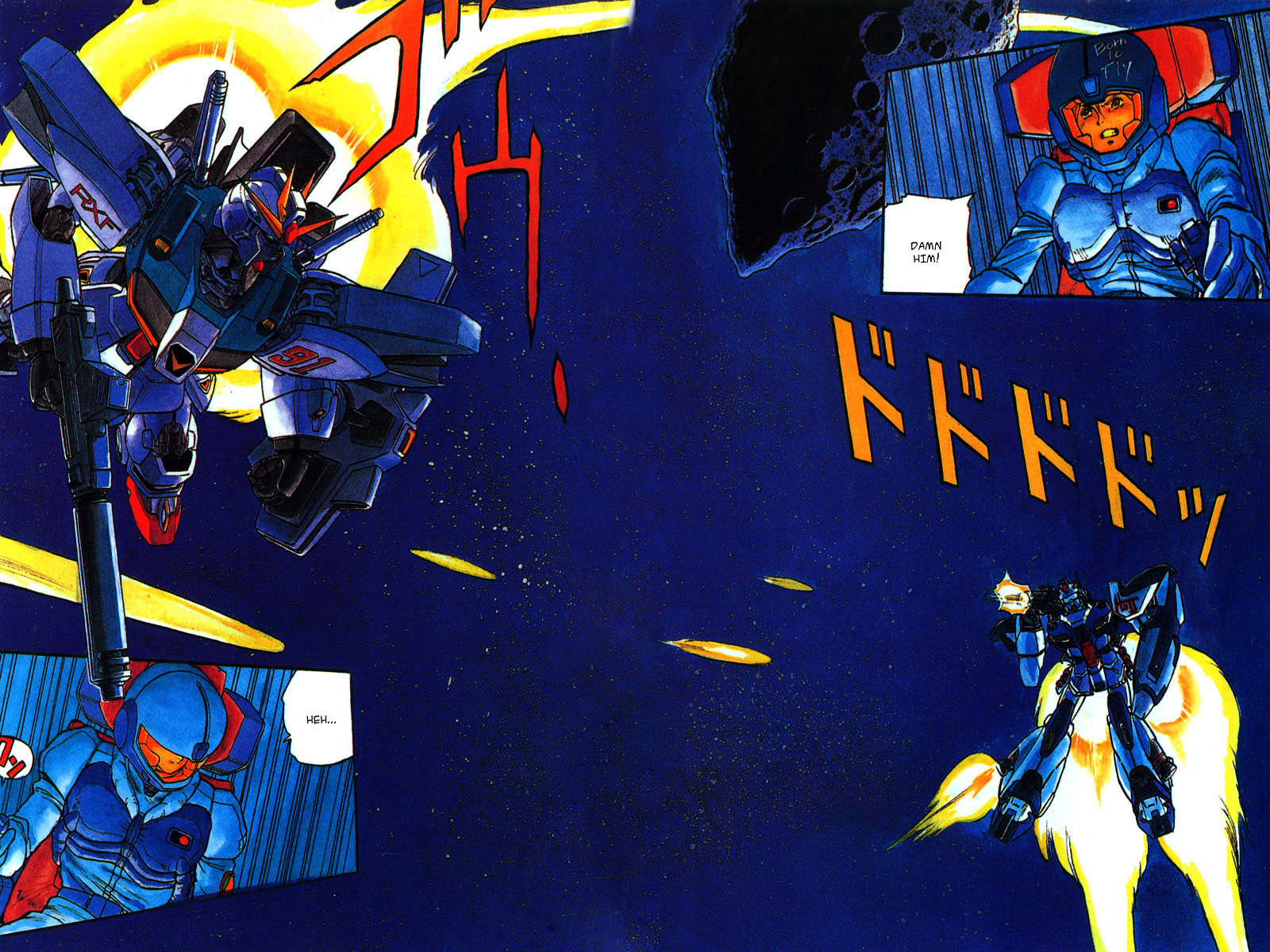 Kidou Senshi Gundam: Silhouette Formula 91 - Vol.1 Chapter 1 : Encounter