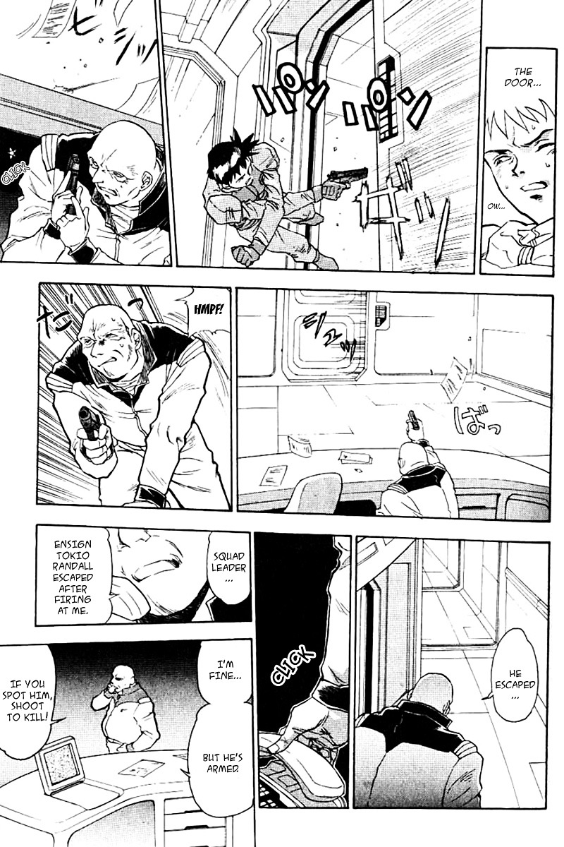 Kidou Senshi Gundam: Silhouette Formula 91 - Vol.1 Chapter 9 : Escape