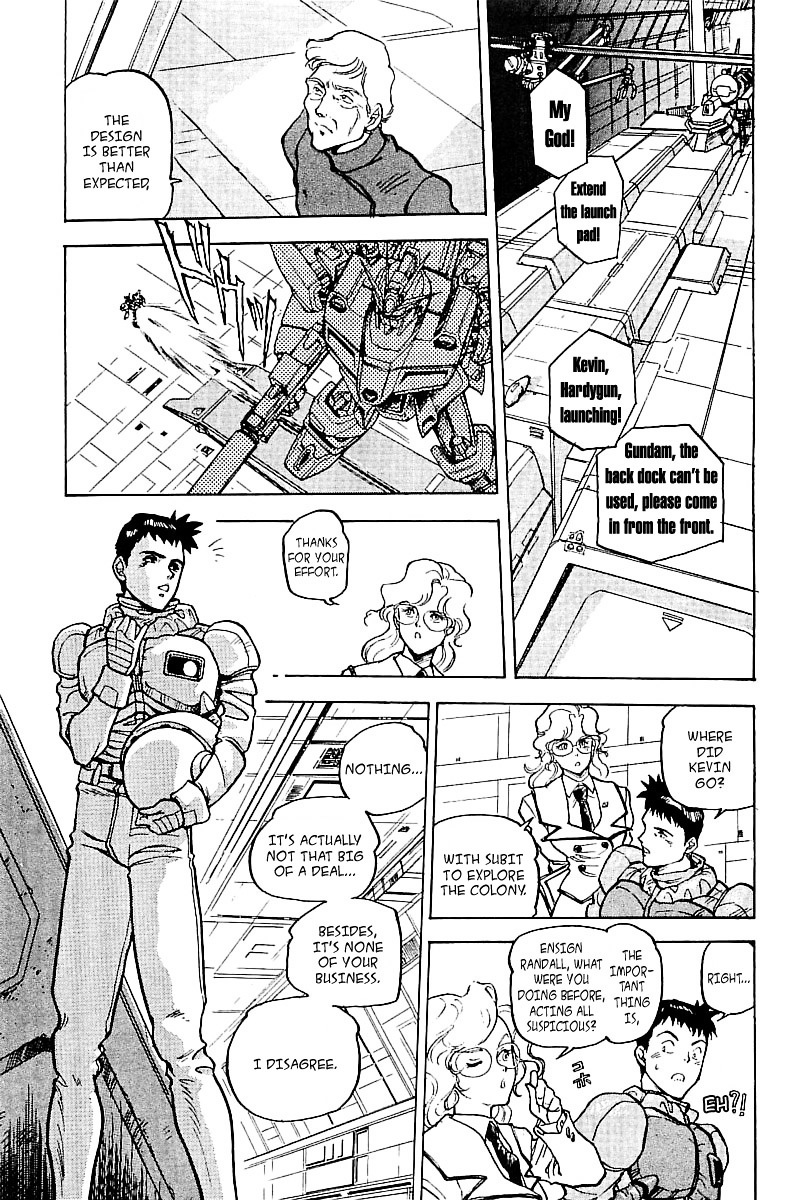 Kidou Senshi Gundam: Silhouette Formula 91 - Vol.1 Chapter 4 : Cologne