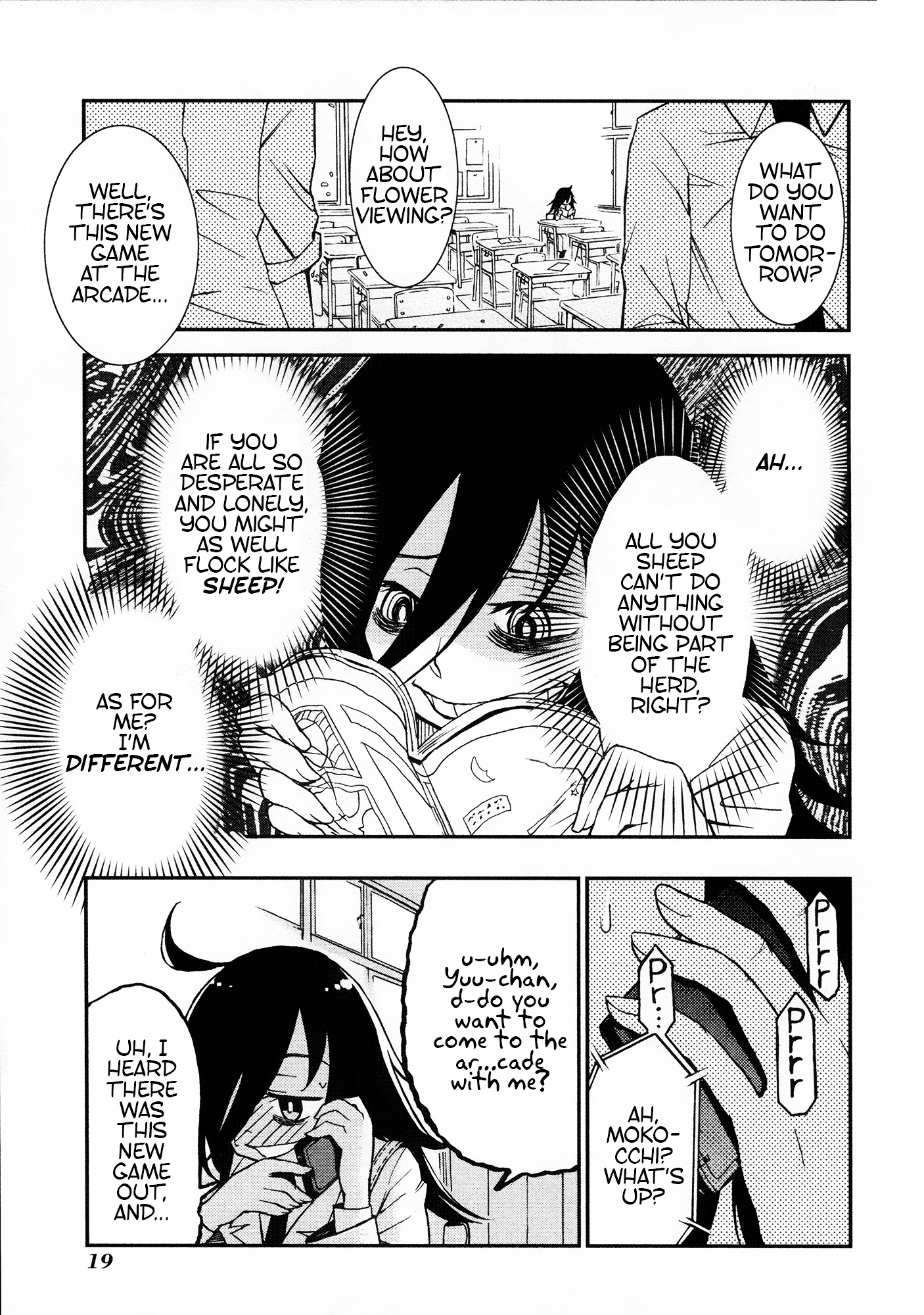 Watashi Ga Motenai No Wa Dou Kangaete Mo Omaera Ga Warui! Anthology - Chapter 3 : Watamote Anthology (Pt. 3)