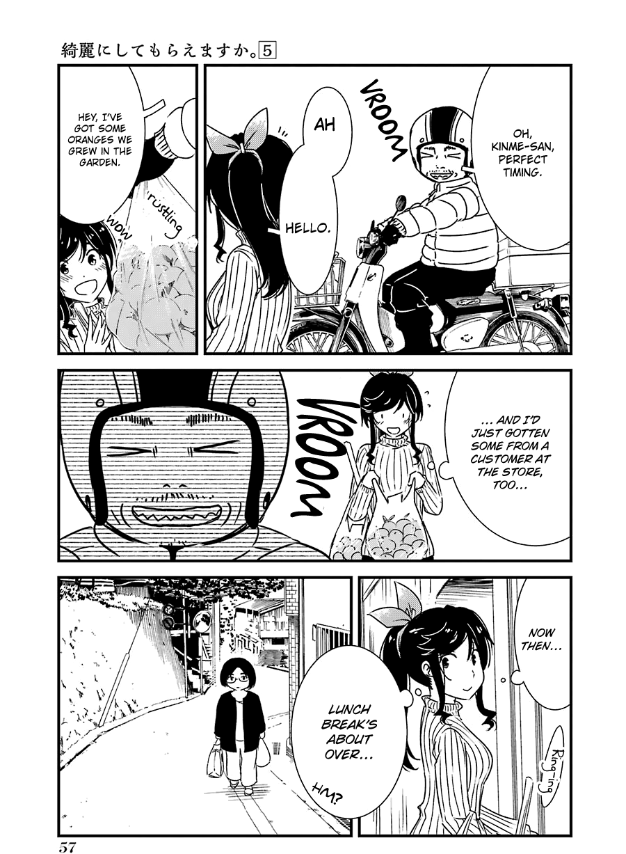 Kirei Ni Shitemoraemasuka - Vol.5 Chapter 31: Psssh!