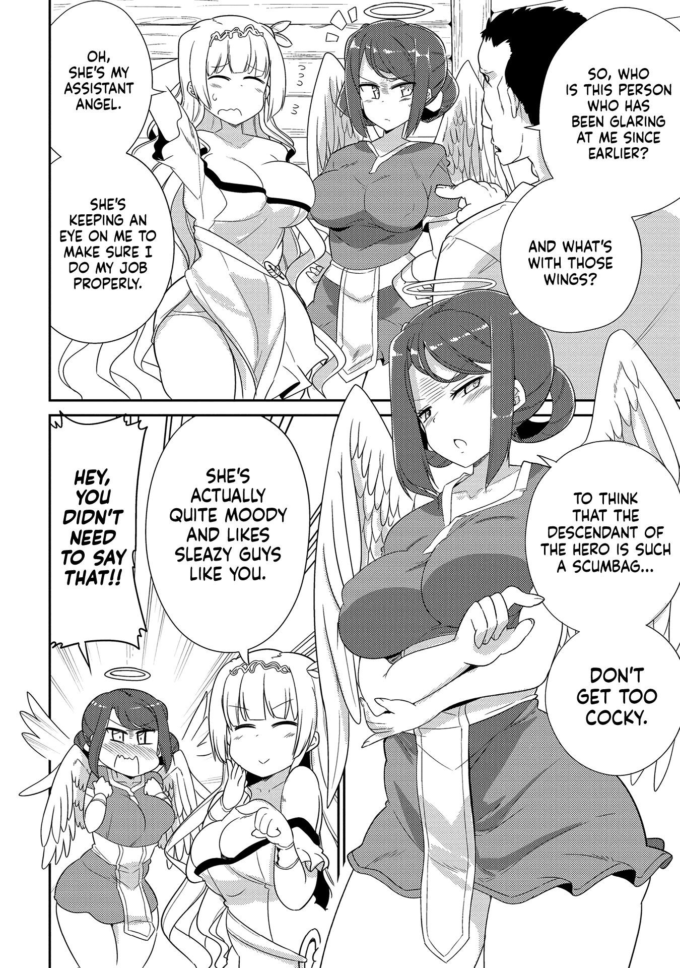 Erosugi Cheat De Isekai Harem♪ Comic Anthology - Chapter 4: Goddess And Hero - Mamo Williams